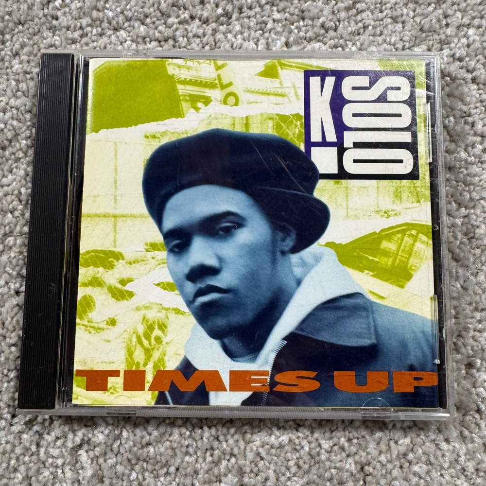 K-Solo Times Up CD 1992 Atlantic Records 82388-2 East Coast Hip Hop Rap PMD